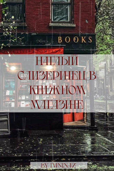 Наглый слизеринец в книжном магазине