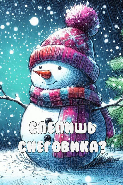 Слепишь снеговика?